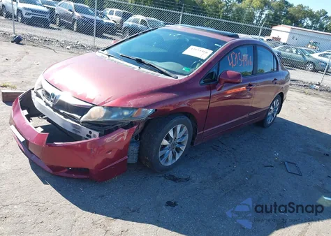 2010 Honda Civic Ex from USA, damaged, VIN 19XFA1F89AE027510